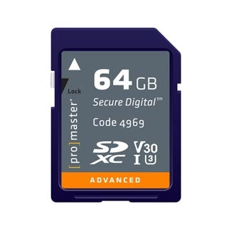 ProMaster - 64GB SDXC 633X UHS-1 Advanced Memory Card