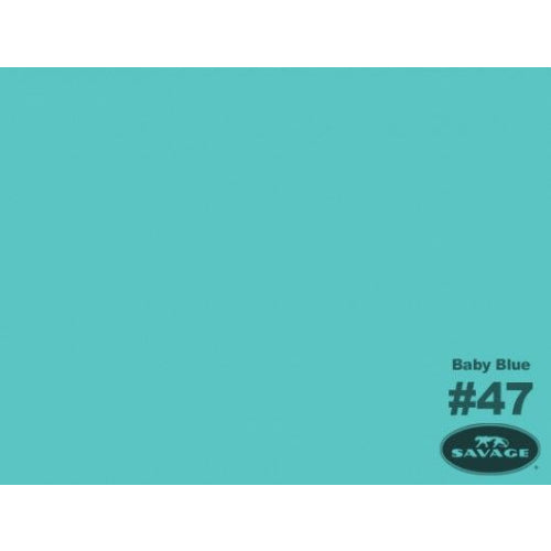 Savage #47 Baby Blue Seamless Background Paper (26 x 36')