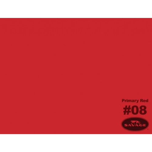 Buy Savage Seamless Background Paper Widetone Primary Red 107" x 12yd (271cm x 11m)