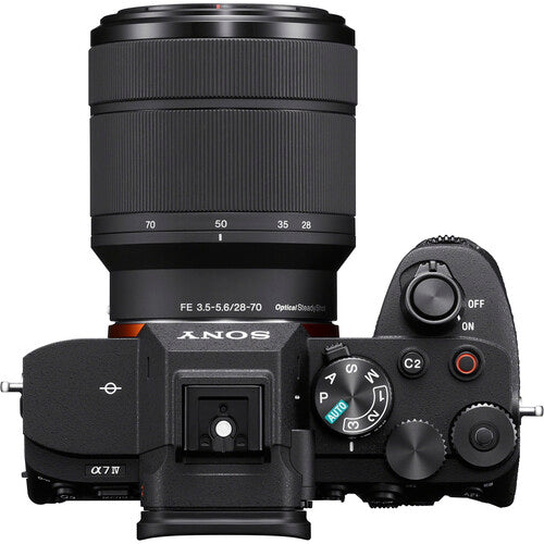 Buy Sony Alpha a7 IV Mirrorless Digital Camera with 28-70mm Lens top