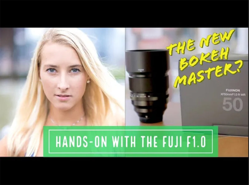 Fuji XF50mm f/1 R WR - The Ultimate X-Mount Portrait Lens? - A First Look