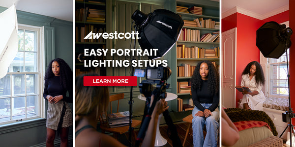 Easy Portrait Lighting Set Ups with Westcott
