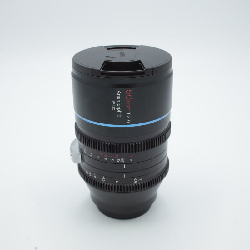 Sirui 50mm T2.9 Anamorphic FF1.6x Full-Frame Manual Lens for Canon RF-Mount *USED*