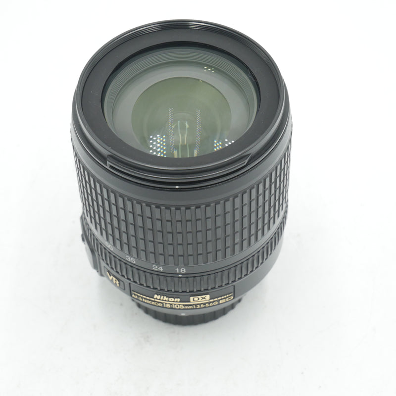 Nikon AF-S DX NIKKOR 18-105mm f/3.5-5.6G ED VR Lens *USED*