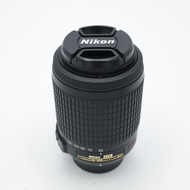 Nikon AF-S DX VR Zoom-NIKKOR 55-200mm f/4-5.6G IF-ED Lens *USED*