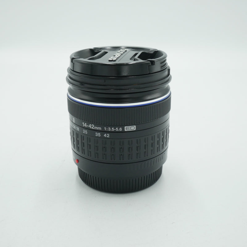 Olympus 14-42mm f/3.5-5.6 Zuiko ED Zoom Lens for Olympus Digital Cameras (Four Thirds System) USED