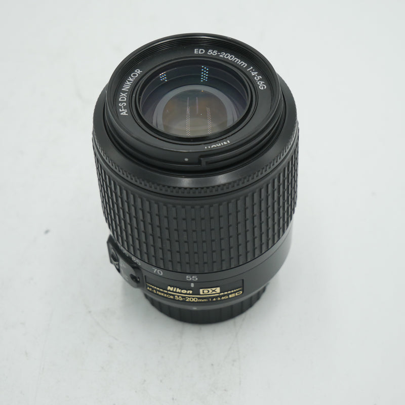 Nikon AF-S DX Zoom-NIKKOR 55-200mm f/4-5.6G ED Lens *USED*