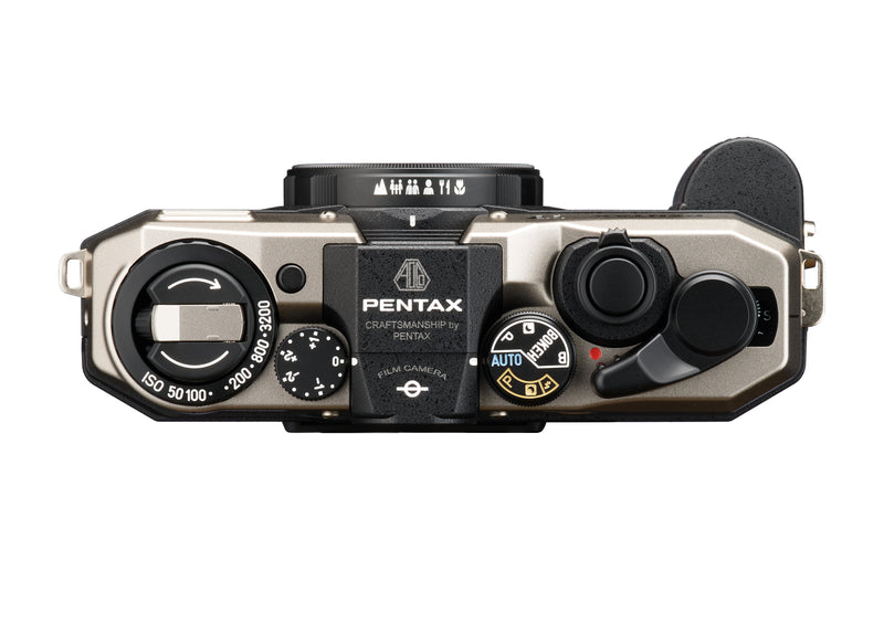 Pentax 17 Dark Silver 35mm Film Camera