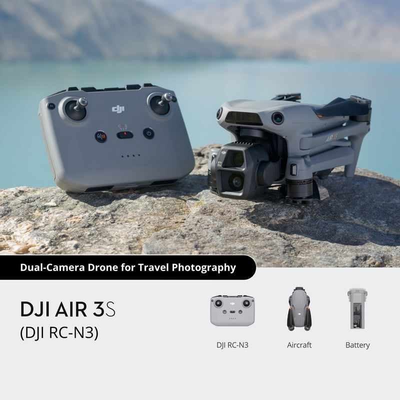 DJI Air 3S With RC-N3 Remote