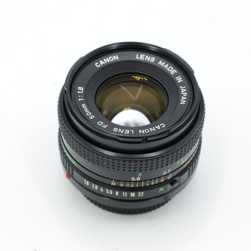 Canon 50mm F/1.8 FD Mount Lens *USED*