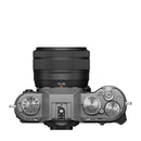 FUJIFILM X-T50 Mirrorless Camera with 15-45mm f/3.5-5.6 Lens (Silver)
