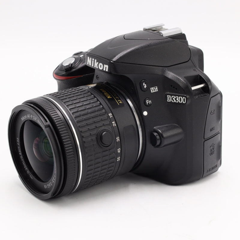 Nikon D3300 with 18-55MM AF-P DX VR Lens *USED*