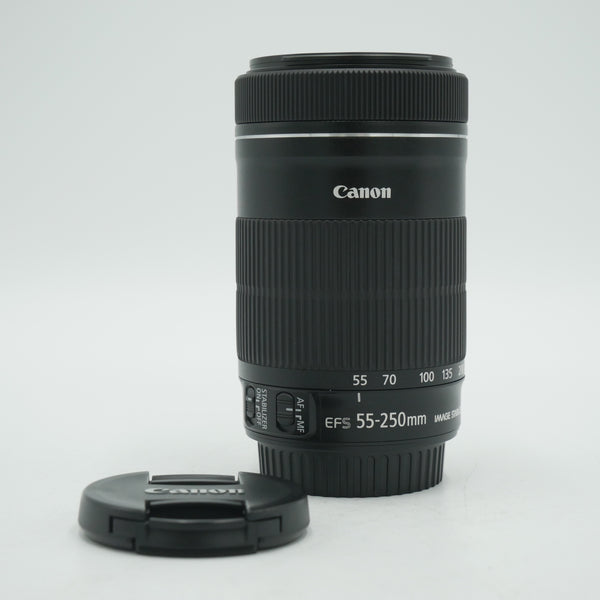 Canon EF-S 55-250mm f/4-5.6 IS Lens *USED*