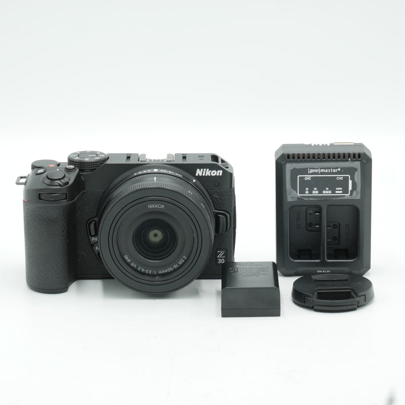 Nikon Z30 Mirrorless Camera with 16-50mm Lens *USED*