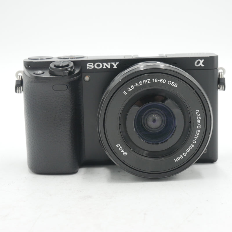 Sony Alpha a6000 Mirrorless Digital Camera with 16-50mm Lens (Black) USED