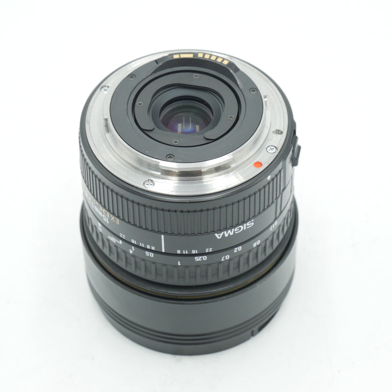 Sigma 15mm f/2.8 EX DG Diagonal Fisheye Lens for Canon EF *USED*