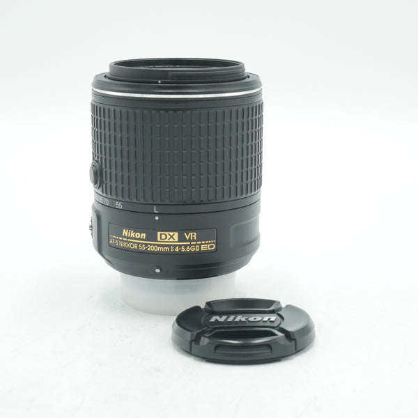 Nikon AF-S DX NIKKOR 55-200mm f/4-5.6G ED VR II Lens *USED*