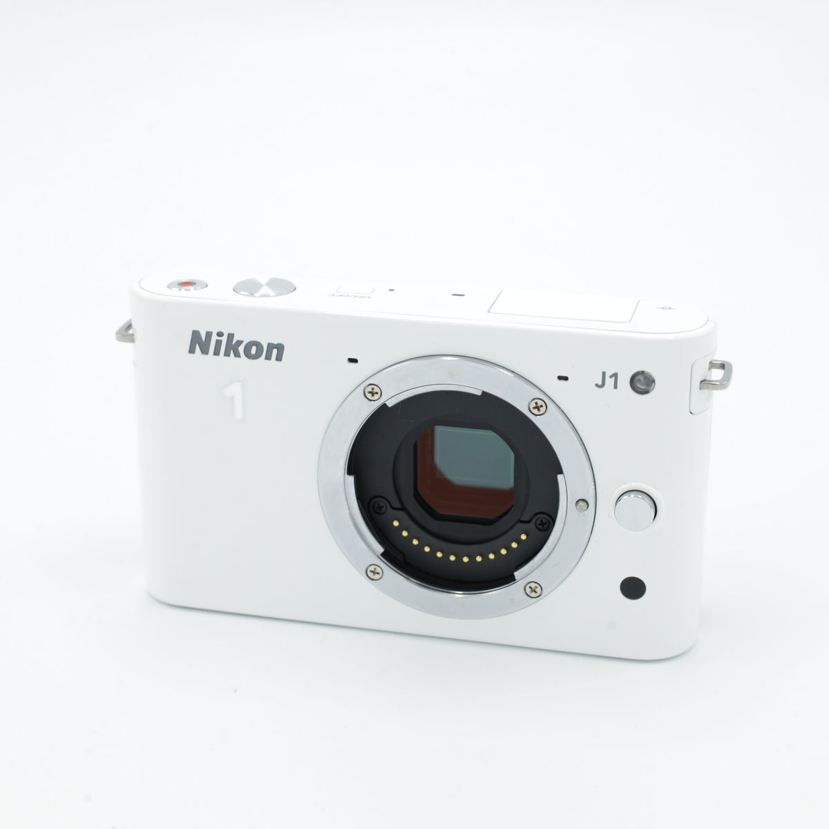 Nikon 1 J1 Digital Camera System with 10-30mm popular Lens (White)