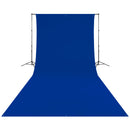 Westcott Wrinkle-Resistant Backdrop - Royal Blue / Chroma-Key Blue (9' x 20')