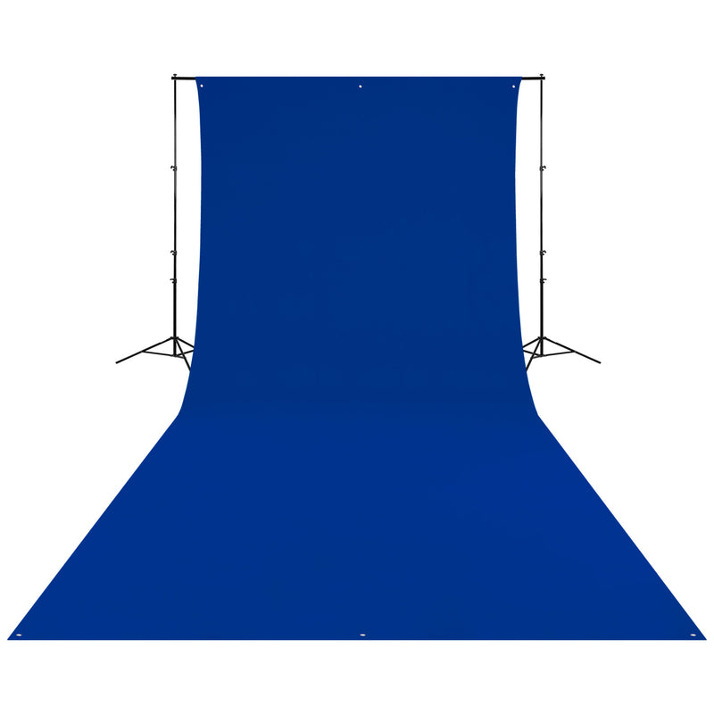 Westcott Wrinkle-Resistant Backdrop - Royal Blue / Chroma-Key Blue (9' x 20')