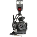 Pro Media Gear BBGv2 Boomerang Flash Bracket for Cameras with Battery Grip