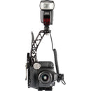 Pro Media Gear BBGv2 Boomerang Flash Bracket for Cameras with Battery Grip