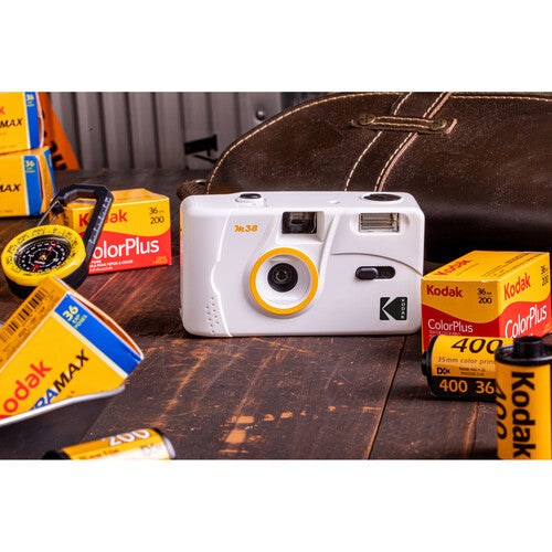 Kodak M38 35mm Film Camera with Flash (Cloudy White)