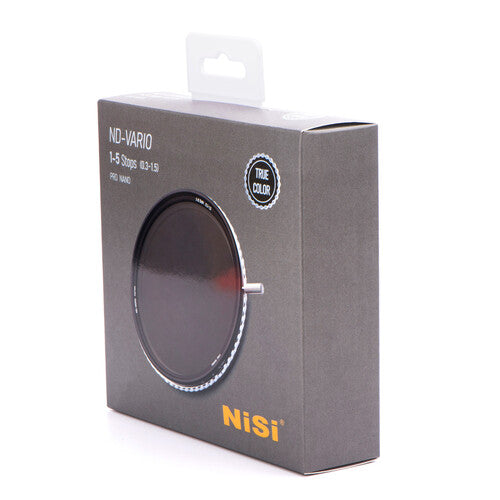 NiSi True Color ND-VARIO Pro Nano Variable ND Filter (67mm, 1- to 5-Stop)