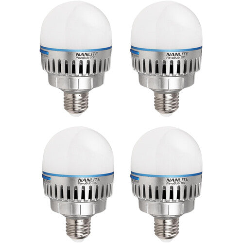 Nanlite PavoBulb 10C Bi-Color RGBWW LED Bulb (4-Light Kit)