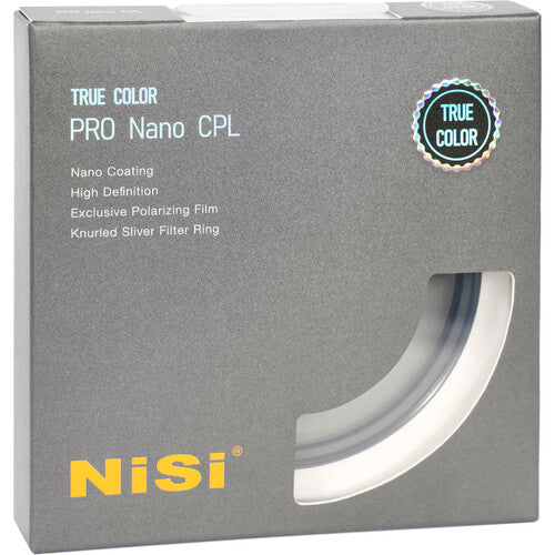 NiSi 72mm True Color Pro Nano Circular Polarizing Filter