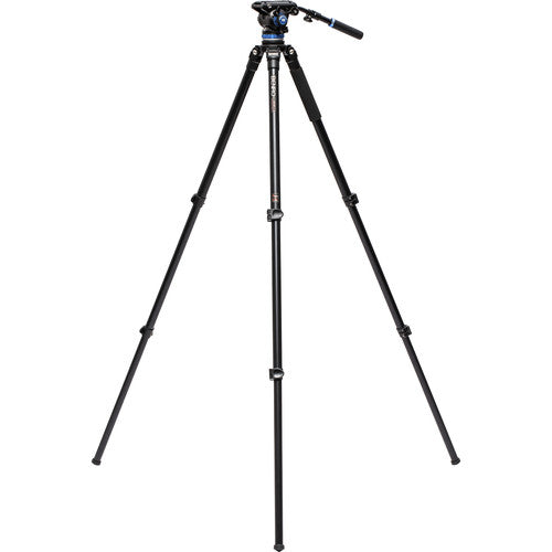 Benro A373F Aluminum Single-Tube Tripod with S6Pro Fluid Video Head