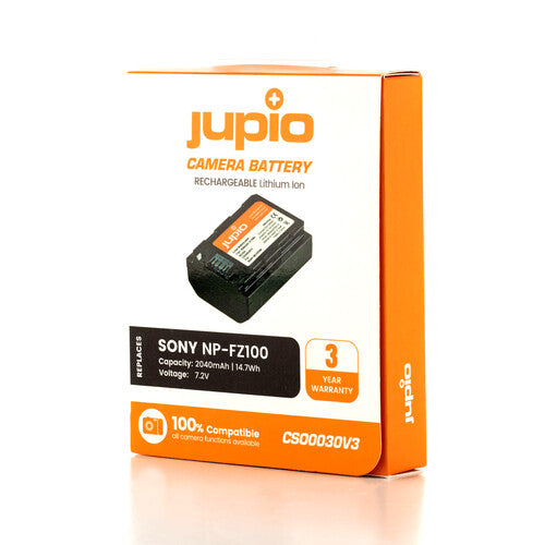 Jupio NP-FZ100 V3 Lithium-Ion Battery Pack (7.2V, 2040mAh)