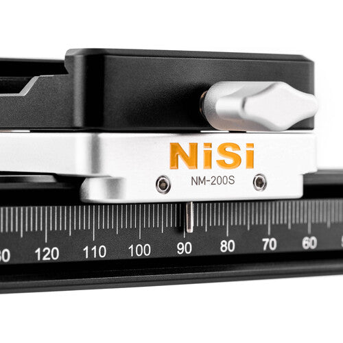 NiSi Macro Focusing Rail NM-200S with 360° Rotating Clamp (7.9" Length)