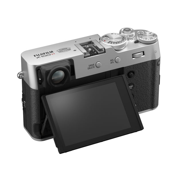 FUJIFILM X100VI Silver Camera With Tele Conversion Lens