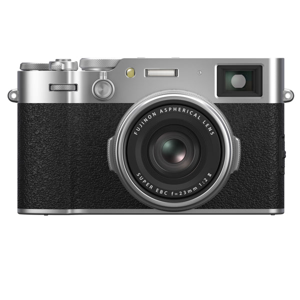 FUJIFILM X100VI Silver Camera With Tele Conversion Lens