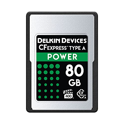 Delkin Devices 80GB Power CFexpress Type A Memory Card - DCFXAPWR80