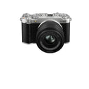 FUJIFILM X-M5 Mirrorless Camera with 15-45mm f/3.5-5.6 Lens (Silver)