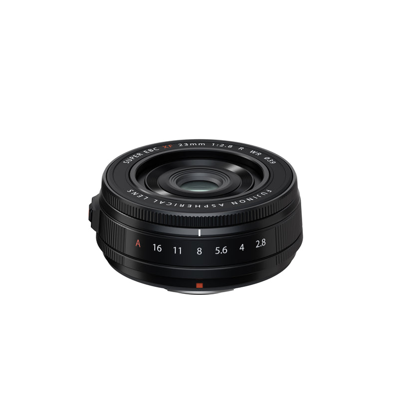 FUJIFILM XF 23mm f/2.8 R WR Pancake Lens (FUJIFILM X, Black)