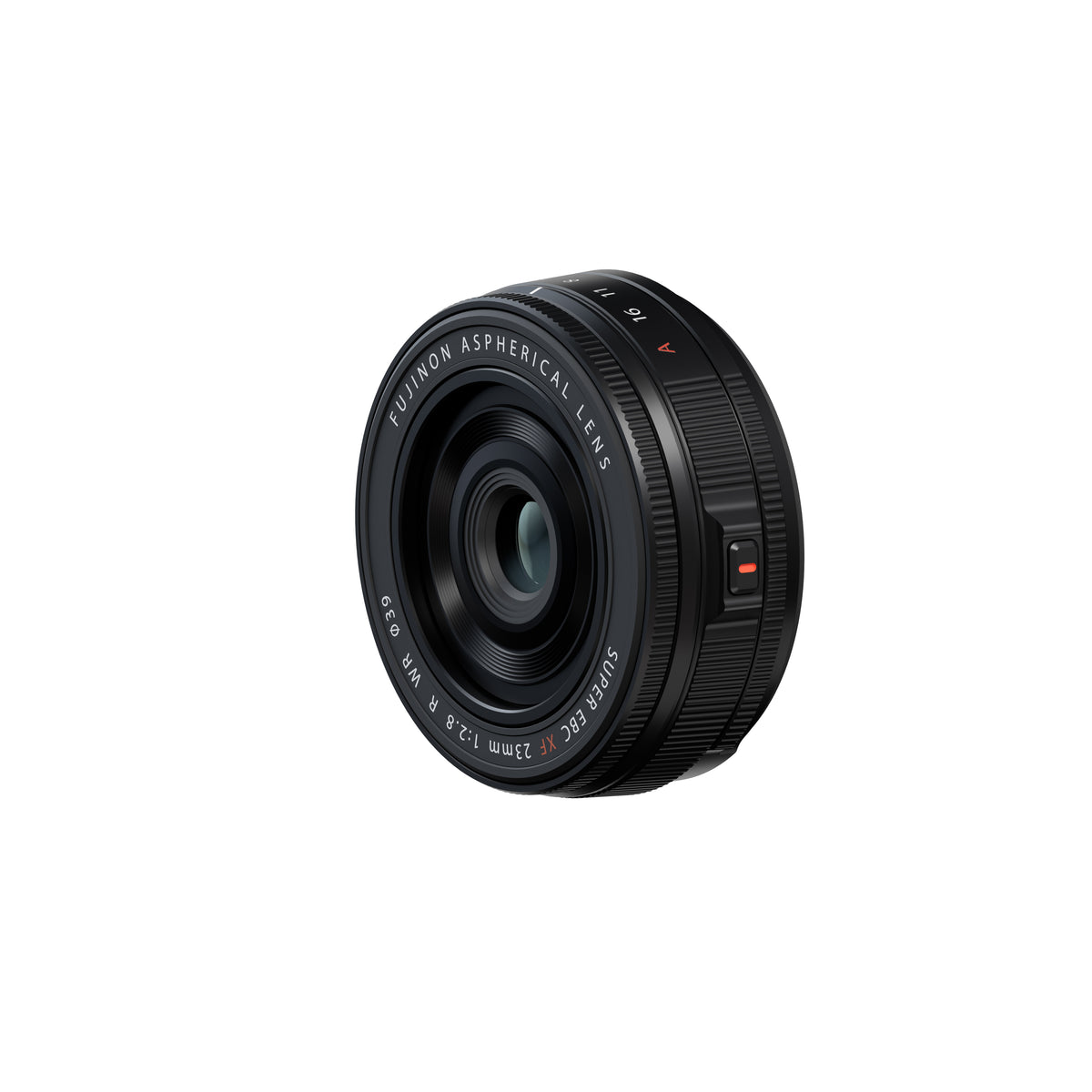 FUJIFILM XF 23mm f/2.8 R WR Pancake Lens (FUJIFILM X, Black)
