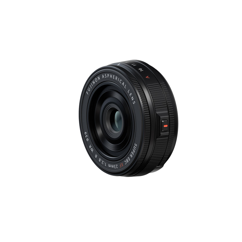 FUJIFILM XF 23mm f/2.8 R WR Pancake Lens (FUJIFILM X, Black)
