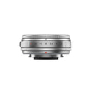 FUJIFILM XF 23mm f/2.8 R WR Pancake Lens (FUJIFILM X, Silver)