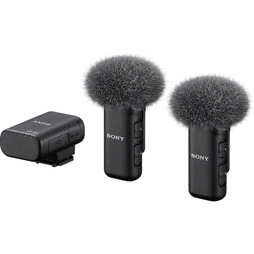 Sony ECM-W3 2-Person Wireless Microphone System with Multi Interface Shoe