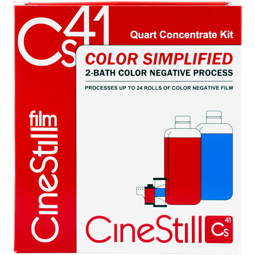 CineStill Film Cs41 C-41 Color Negative Film Liquid Developing Kit (to Make 32 oz)