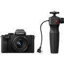 Panasonic Lumix G100D Mirrorless Camera with 12-32mm Lens and Tripod Grip