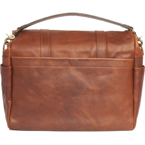 ONA Brixton Camera/Laptop Messenger Bag (Leather, Antique Cognac)