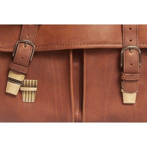 ONA Brixton Camera/Laptop Messenger Bag (Leather, Antique Cognac)