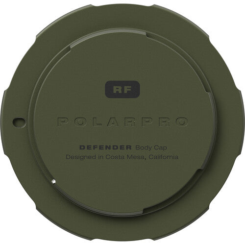 PolarPro Defender Body Cap for Canon RF Mount (Forest)