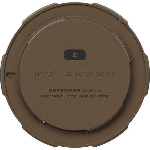 PolarPro Defender Body Cap for Nikon Z Mount (Desert)