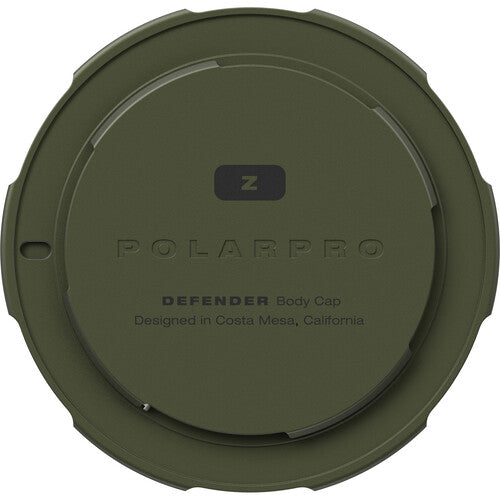 PolarPro Defender Body Cap for Nikon Z Mount (Forest)
