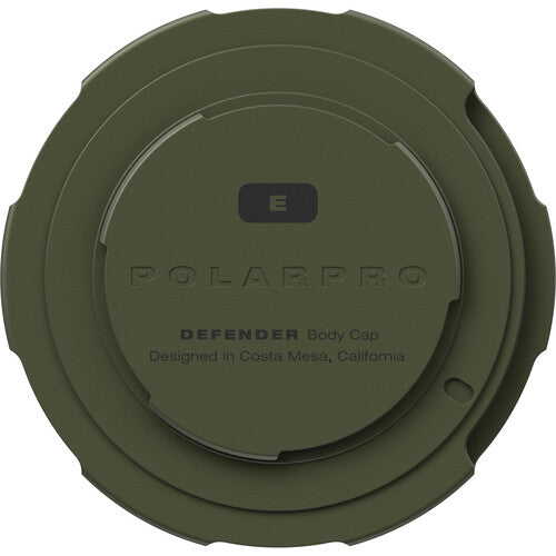 PolarPro Defender Body Cap for Sony E Mount (Forest)